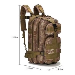 Mochila Táctica De Camping Mochilero Tipo Militar 30 Lts - Imagen 7