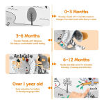 Libro Bebe De Tela Colas Primera Infancia Didactico Varios - Imagen 5