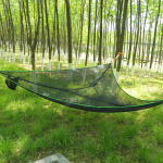 Hamaca De Camping 3 Plazas Con Correas Y Mosquetones - Imagen 5