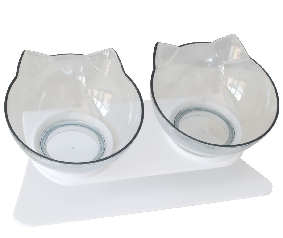 D_793121-MLU49786725066_042022-F.jpg Comedero Y Bebedero Para Perros, Gatos, Doble - Imagen 1