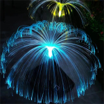 Luz Cascada Lluvia Solar Para Exterior Varios Colores - Imagen 3