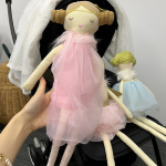 Muñeca Infantil Bailarina Con Tul 50cm Trapo Varios Diseños - Imagen 6