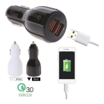 Cargador Carga Rápida Qc 3.0 Doble Usb Para Auto Encendedor - Imagen 8