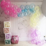 Pack X 100 Globos Semitransparente Fiestas Celebraciones - Imagen 5