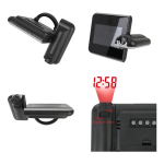 Reloj De Sobremesa Con Laser Proyector Imagen A Pila - Imagen 7