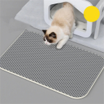 Alfombra Arenero Gato Doble Capa Impermeable 45x60cm - Imagen 9
