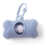 Dispensador Bolsa Residuo Mascota Colgante +1 Rollo Bolsas - Imagen 3