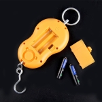 Balanza Gancho Colgar Digital Viajes Valijas Pesca 50 Kg - Imagen 3