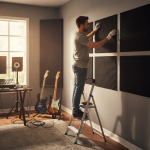 Revestimiento De Espuma Insonorizado Panel Absorción Sonido - Imagen 9