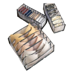 Pack X3 Organizador Ropa Interior Y Medias 6,7,11 Divisiones - Imagen 7