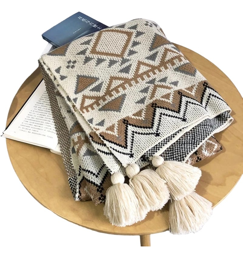 D_797875-MLU77895203526_082024-F.jpg Manta Grande De Lana Abrigo Invierno Cómoda Cama Sofá - Imagen 1