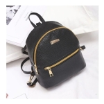 Mini Mochila Bandolera Simil Cuero Moderna Chica - Imagen 13