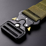 Cinturon Táctico Con Hebilla De Metal Regulable - Imagen 4