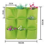 Jardín Vertical 9 Bolsillos Maceta Vertical Wallpot - Imagen 2