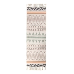 Alfombras Nórdicas Vintage Con Borlas Flecos Textil 90 Cm - Imagen 19