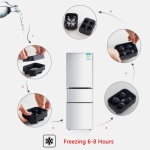 Hielera, Molde Hielo, Cubetera De Silicona Forma Calavera - Imagen 3