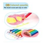 Juego De Lápices De Colores 208 Piezas Para Niños - Imagen 12