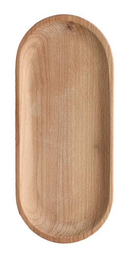 D_802397-MLU48818843460_012022-F.jpg Bandeja Ovalada De Bambú Plato Madera Diseño Moderno - Imagen 1