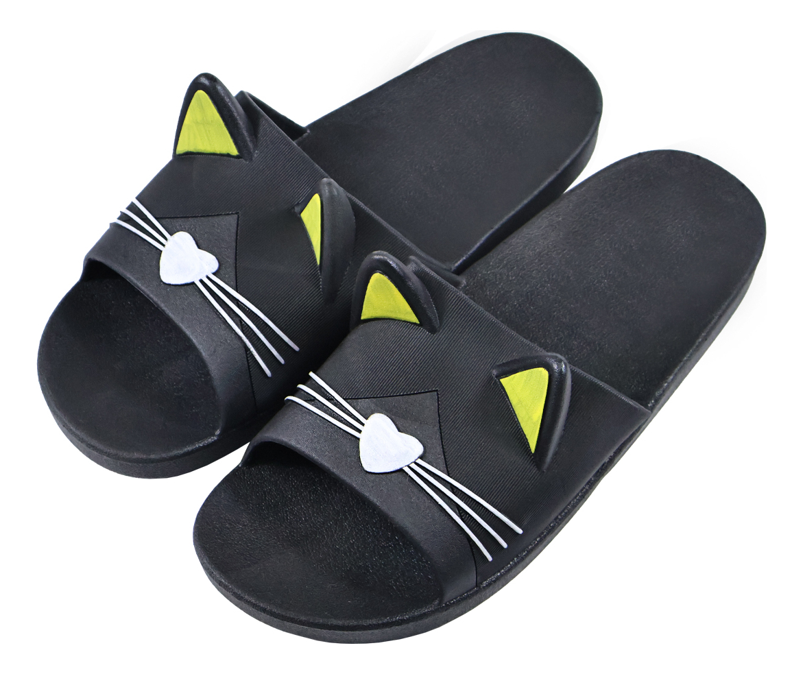 D_804702-MLU92700479014_092025-F.jpg Chancletas Chanclas Zapatillas Ojotas Diseño Gato Talles - Imagen 1