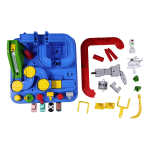 Pista De Autos Didáctica Ideal Niño Pequeño Estacionamiento - Imagen 6