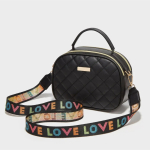 Bandolera Cartera Mano Hombro De Dama Correa Con Diseño Love - Imagen 10