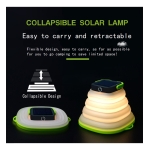 Lampara Luz Solar Led Plegable Camping - Imagen 8