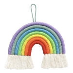 Colgante Para Pared Arcoiris Decoracion Infantil En Algodon - Imagen 11