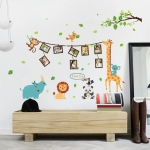 Vinilo Decorativo De Pared Jirafa Adhesivos Sticker - Imagen 3