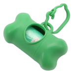 Dispensador Bolsa Residuo Mascota Colgante +1 Rollo Bolsas - Imagen 5