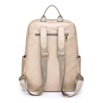 Mochila Cuero Sintetico Para Mujer Dama Cartera Impermeable - Imagen 3