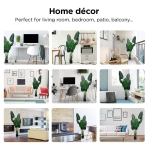 Planta Artificial Banano Con Maceta Decoración Chica - Imagen 7