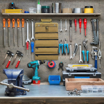 Bolso Herramientas Plegable Gran Calidad 5 Bolsillos - Imagen 8