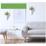 Maceta Pared Colgante Triangular Diseño Moderno - Imagen 2