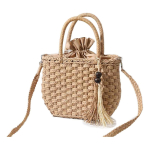Bolso Cartera Vintage Tejido A Mano Veraniego - Imagen 9