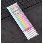 Velas De Colores Para Cumpleaños Fiestas Decorativas X8 - Imagen 7