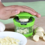 Triturador De Ajo Prensa Acero Inoxidable Y Plastico Cocina - Imagen 3