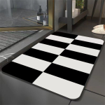 Alfombra De Baño Rectangular Absorbente Ducha Antideslizante - Imagen 5