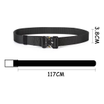 Cinturon Táctico Con Hebilla De Metal Regulable - Imagen 9