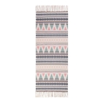 Alfombras Nórdicas Vintage Con Borlas Flecos Textil 180 Cm - Imagen 3