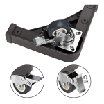 Soporte Con Rudas Para Lavarropas Heladera Extensible - Imagen 3