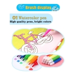 Juego De Lápices De Colores 208 Piezas Para Niños - Imagen 21