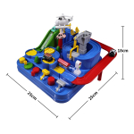 Pista De Autos Didáctica Ideal Niño Pequeño Estacionamiento - Imagen 7