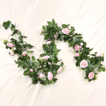 Guirnalda De Flores Artificial,guía De Rosas Artificial,flor - Imagen 36