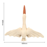 Adorno Cisne De Peluche Colgante Para Habitación Infantil - Imagen 5