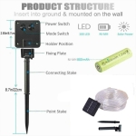 Tira Led Solar Tubo Luz 10 Mts Flexible Y Duradero - Imagen 7