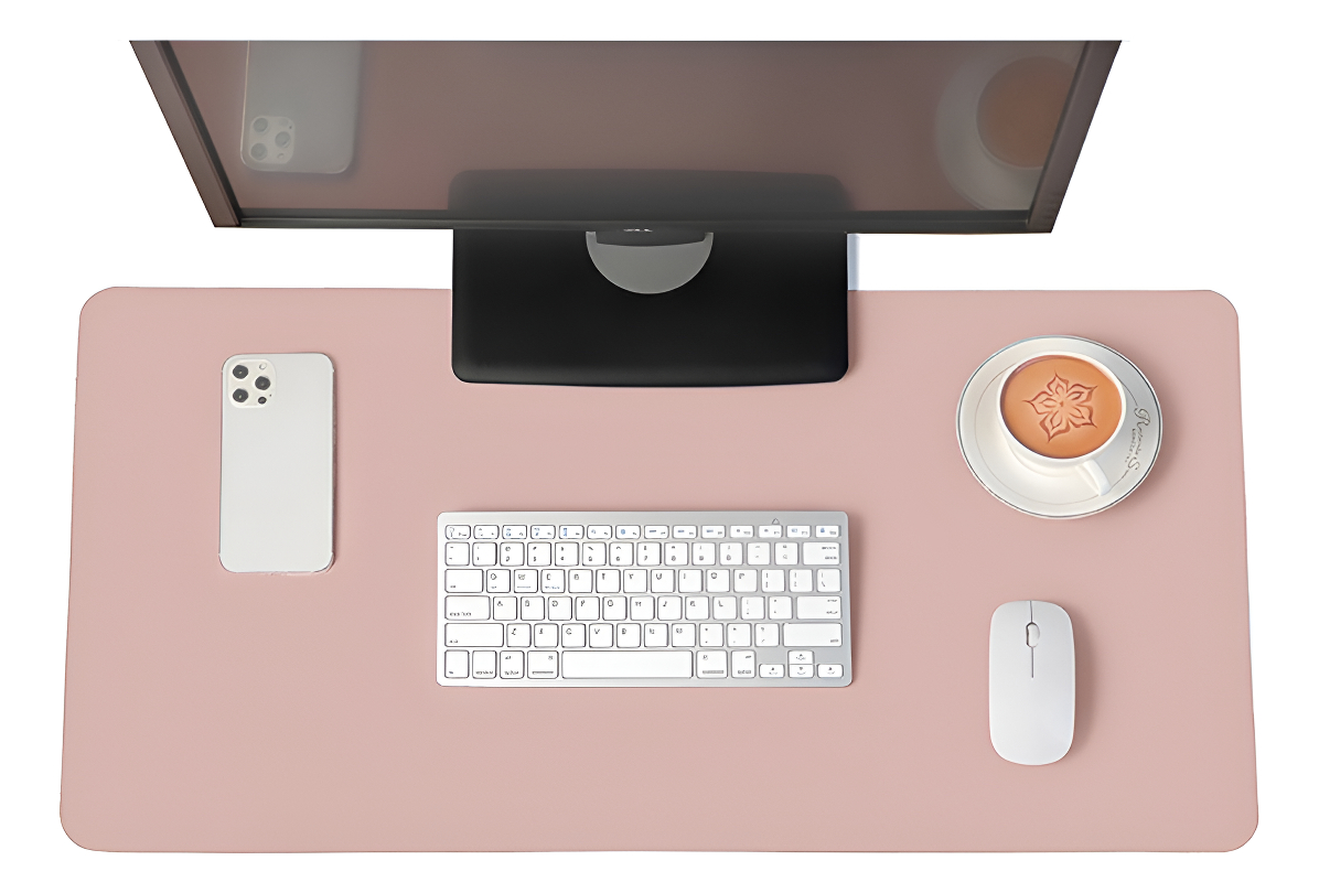 D_814882-MLU92114447849_092025-F.jpg Mouse Pad Liso Cuero Pu 35cm X 70cm X 3mm - Varios Colores - Imagen 1