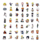 Set De 100 Pegotines Stickers De Naruto Anime Manga Vinilico - Imagen 2
