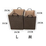 Caja Decorativa Organizadora Con Asas Plegable - Grande - Imagen 8