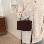 Cartera Bandolera Asa De Cadena Bolso De Hombro Transversal - Imagen 7