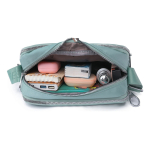 Cartera Retro Bandolera Recta Con Correa Varios Cierres - Imagen 6